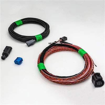 Volkswagen Flip Emblem Camera da cablaggio OEM